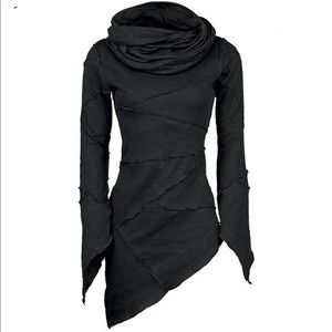Lightweight Asymmetrical Long Sleeve Top